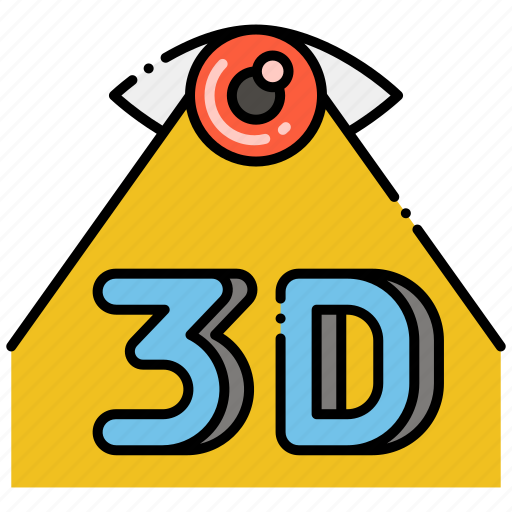 3d, eye, printing, scanner icon - Download on Iconfinder