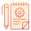 pen, pencil, paper, notebook, note, notepad, education, object, document