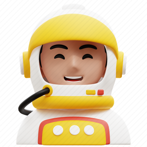 Astronout, astronaut, space, exploration, rocket, galaxy, universe 3D illustration - Download on Iconfinder