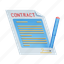contract, finance, agreement, paper 
