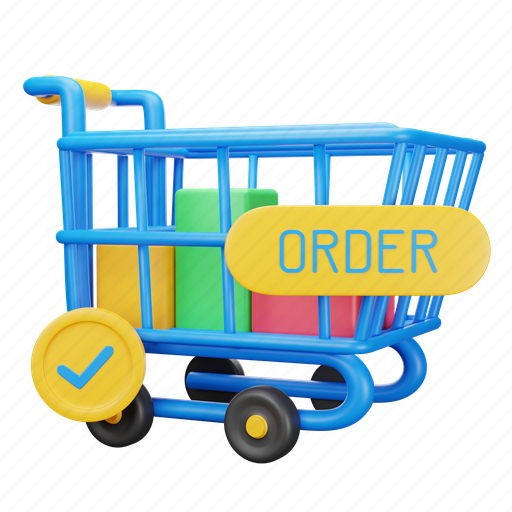 Order, online, shopping, internet 3D illustration - Download on Iconfinder