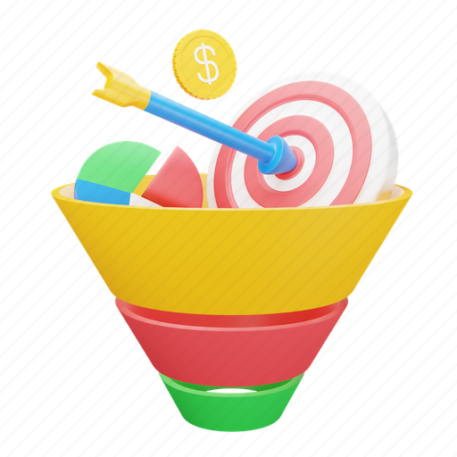Sales, quota, marketing, business 3D illustration - Download on Iconfinder