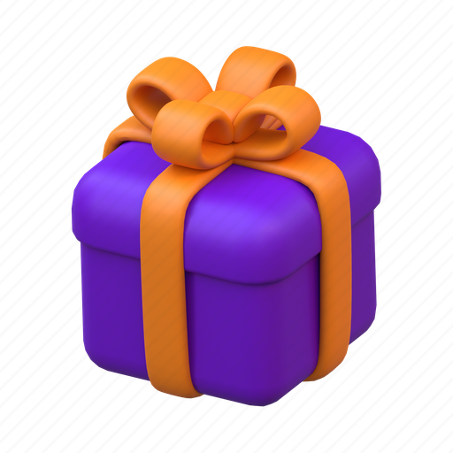 Box, gift box, game icon, redeem, surprise, reward, give 3D illustration - Download on Iconfinder