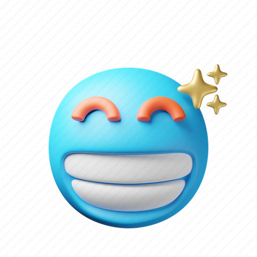 Emoji, emoticon, smiley, face, emotion, expression, smile 3D illustration - Download on Iconfinder