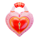 padlock, locked, love, valentine 