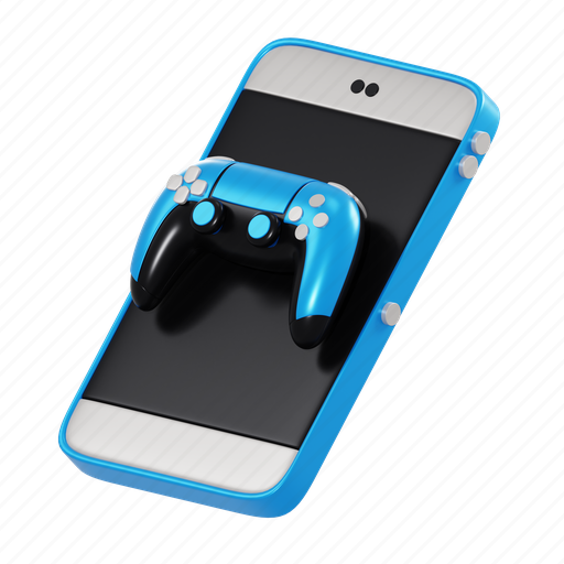 Metaverse, mobile, gaming, game, smartphone, phone, device 3D illustration - Download on Iconfinder