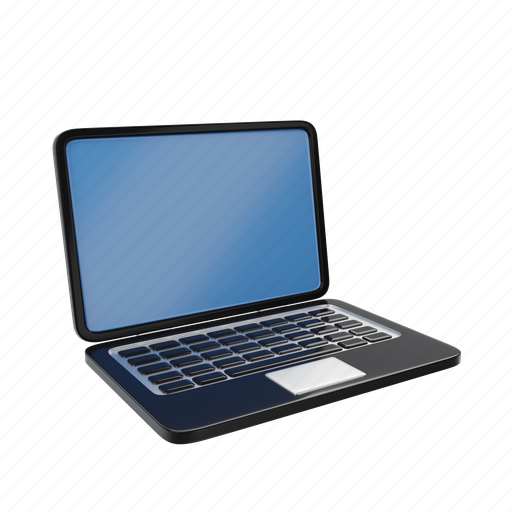 Laptop, monitor, pc, notebook 3D illustration - Download on Iconfinder