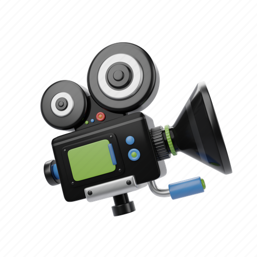 Video, camera, gallery, play 3D illustration - Download on Iconfinder
