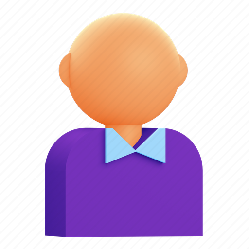 User, profile, avatar 3D illustration - Download on Iconfinder