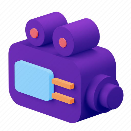 Camera, video, photography 3D illustration - Download on Iconfinder