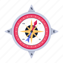 compass, orientation, wind rose, directional tool, cardinal points