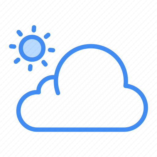 Weather, sun, nature, summer, cloud, forecast, rain icon - Download on Iconfinder