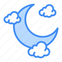 weather, moon, night, cloud, forecast, nature, star, space, astronomy
