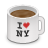 coffee, i love new york, ilny 