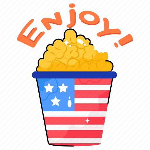 Cinema, food, snack, corn, popcorn, entertainment icon - Download on Iconfinder