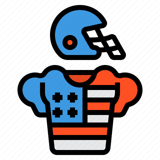 American, football, helmet, sport, usa, america, 4th of july icon - Download on Iconfinder