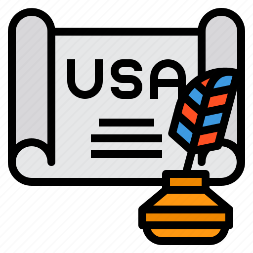 Declaration, independence, usa, america, 4th of july icon - Download on Iconfinder
