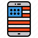 mobilephone, america, independence, day, usa, 4th of july