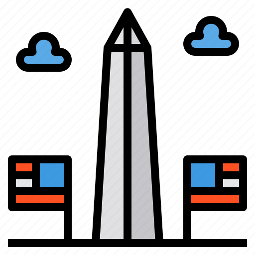 Washington, monument, america, independence, landmark, 4th of july icon - Download on Iconfinder