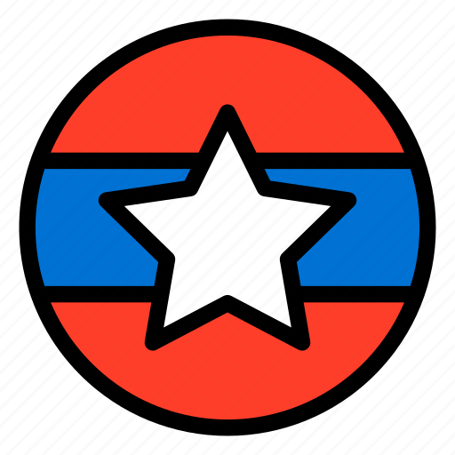 America, badge, flag, star, united states, united states of america icon - Download on Iconfinder