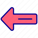 arrow left, arrow, left, direction, left-arrow, arrows, back, navigation, previous