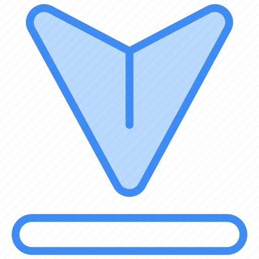 Down, arrow, direction, download, up, right, left icon - Download on Iconfinder