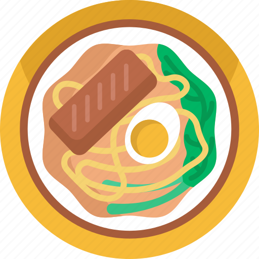 Asian, food, restaurant, meal, shio ramen icon - Download on Iconfinder