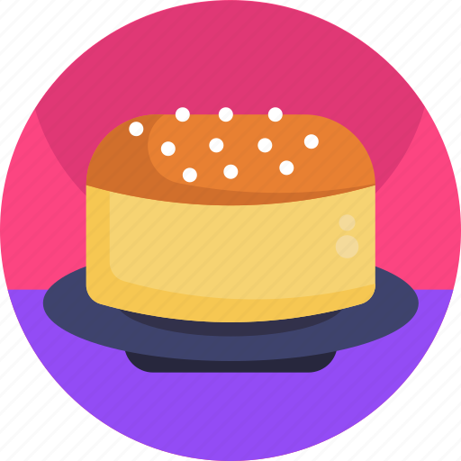 Asian, food, japanese cheesecake, desert, cake, cheese icon - Download on Iconfinder