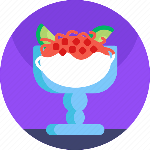 Asian, food, restaurant, meal, faloodeh icon - Download on Iconfinder