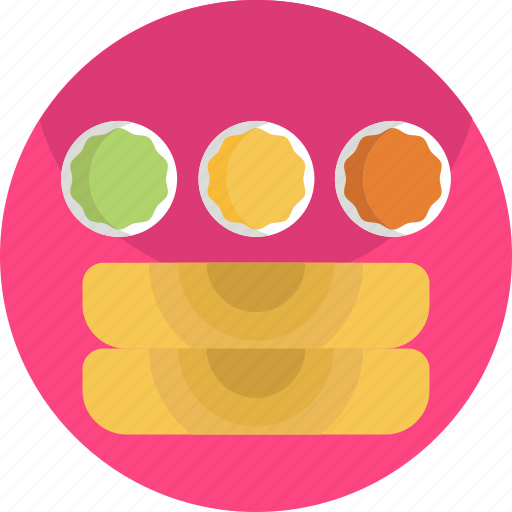 Asian, food, restaurant, meal, masala dosa icon - Download on Iconfinder
