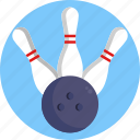 bowling, bowling ball, skittle, pin, sport, sports, game