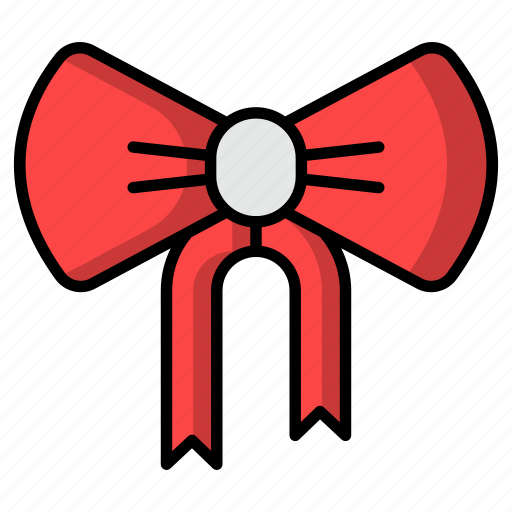 Ribbon, bow, accessory, decoration, fashion icon - Download on Iconfinder