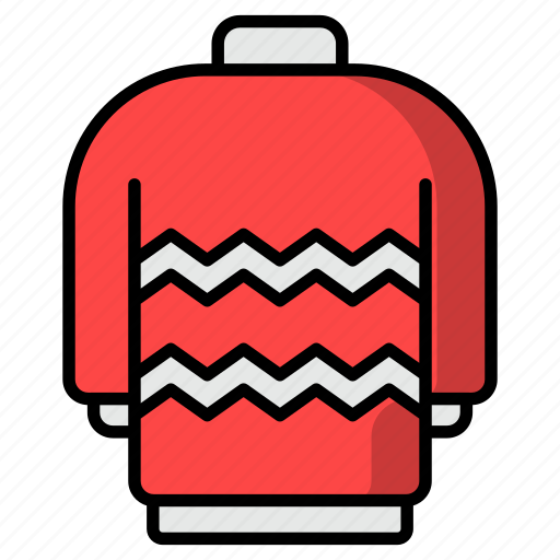 Sweater, christmas sweater, garment, winter clothes, clothing, pullover, jersey icon - Download on Iconfinder