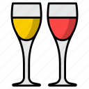 wine, glass, crystal glass, food and restaurant, tool and utensils, glasses, drinking, cocktail, food