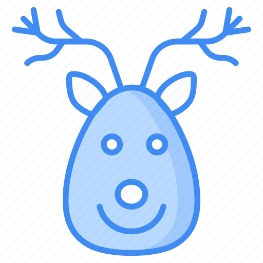 Reindeer, fauna, animal kingdom, deer, mammal, wildlife, animal icon - Download on Iconfinder