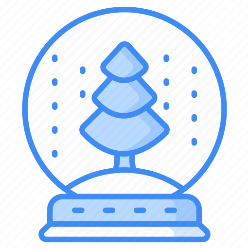 Snow, globe, christmas decoration, christmas tree, ornament, tree, christmas icon - Download on Iconfinder