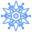 snowflake, snow, winter, cold, weather, christmas, nature, flake 