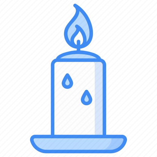 Candle, wellness, flame, fire, decoration, burn icon - Download on Iconfinder
