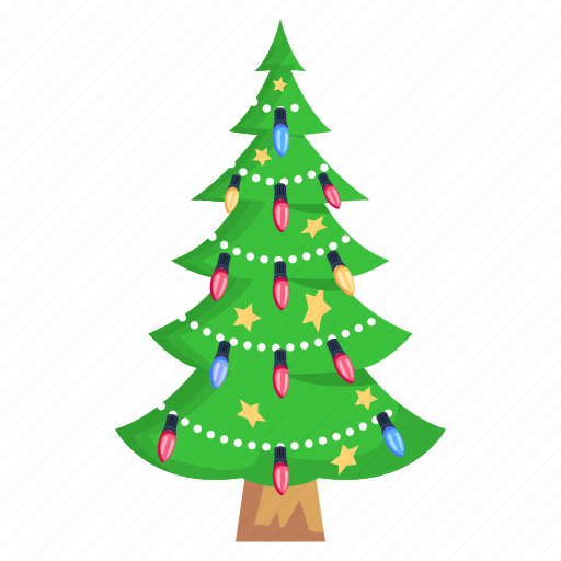 Christmas tree, conifer tree, spruce tree, fir tree, pine tree icon - Download on Iconfinder