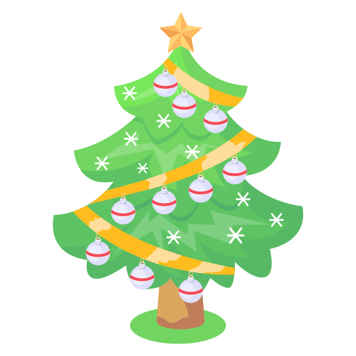 Christmas tree, conifer tree, spruce tree, fir tree, pine tree icon - Download on Iconfinder