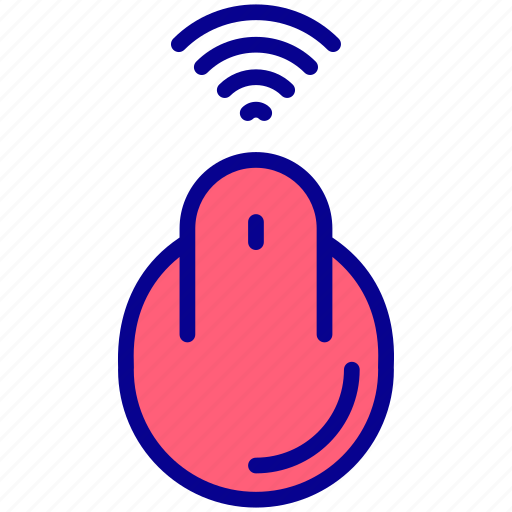 Wireless mouse, mouse, wireless, device, hardware, computer, cursor icon - Download on Iconfinder