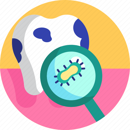 Dental, bacteria, dentist, dentistry, oral bacteria, oral hygiene, tooth icon - Download on Iconfinder