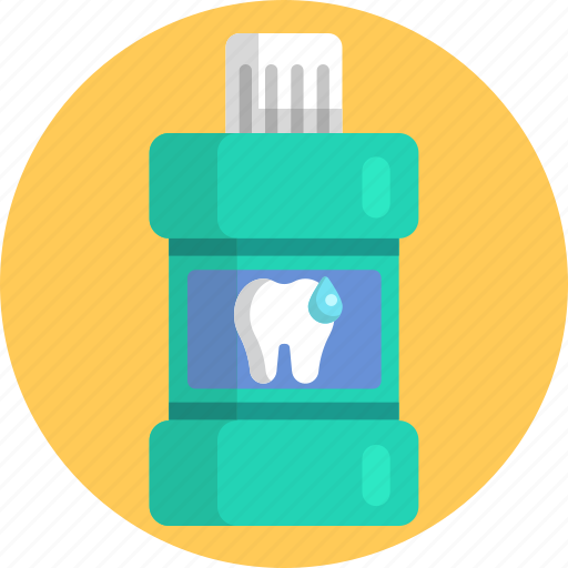 Clean teeth, dental, dentist, dentistry, mouthwash, oral hygiene, tooth icon - Download on Iconfinder