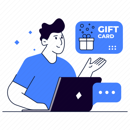Gift, card, payment, shopping, online, present, money icon - Download on Iconfinder