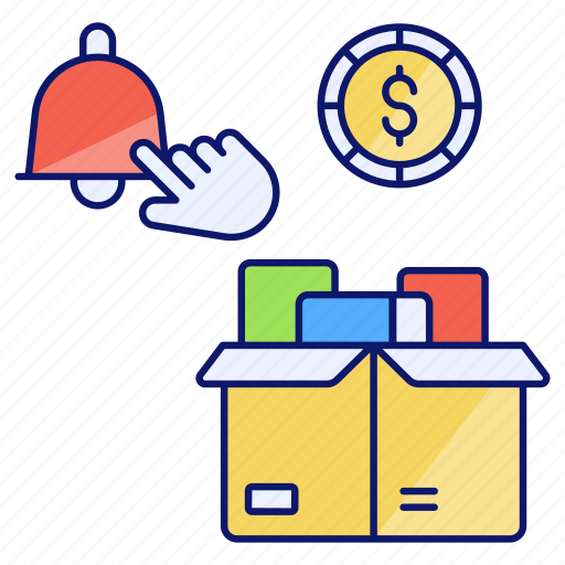 Subscription box, surprise, mystery-box, random-box, marketing, new-product, discount icon - Download on Iconfinder