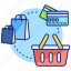 shopping basket, shopping, basket, ecommerce, cart, shop, buy, online-shopping, shopping-bucket 