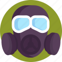 danger, gas, mask, pollution, fire fighter, military, toxic