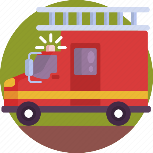 Emergency, automobile, firetruck, truck, security, fire brigade icon - Download on Iconfinder
