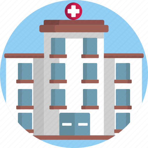 Hospital, building, health center, medical icon - Download on Iconfinder