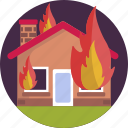 emergency, burning house, fire insurance, fire security, home insurance, house on fire